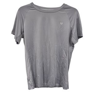 Northyard Activewear Shirt Womens Medium M Gray Quick Dry Workout Gym Running Te